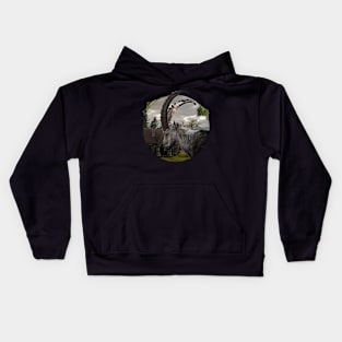 Goat of the Dark Village Kids Hoodie